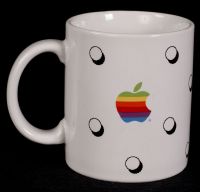 Apple MacIntosh Computer Logo Coffee Mug Vintage